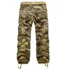 Spring & autumn Men's Loose Multi-Pocket Camouflage Pants Men Casual Cotton Straight Washed-Pocket Pants Male Trousers 40 LJ201007