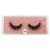 Thick Natural Falso Falso Cílios Entrecruzamento reutilizável Handmade Lashes Mink macia Vivid cílios extensões DHL grátis