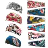 Elastic de verão Extrecer bandas de cabelo esportivas bandeira de cabelo Multicolor Floral Prind Hair Sports Running Yoga Spa Acessórios para cabelos q sqcieo