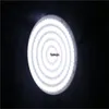 6pcs 168 x 0.5w blanc Led Par Can 64 Light DMX Led Round flat par Strobe Light