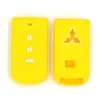 Auto Key Cover Silicone Soft Keys Covers For MITSUBISHI OUTLANDER 3 ASX Colt Lancer 10 EX Grandis Pajero Sport Remote Key Protection Case