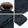 メンズ服ファッション男性ジャケットフード付きメンズコート厚い温かい男アパレル高品質のメンズウィンターパーカーMWD19903D 201209