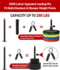 Home Workout Gym Equipity Fitness Lift Poelie Systeem Kit met Laadpen Tricep Strap Bar Kabel Touw Machine Muscle Strength Training