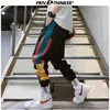 Privathinker Hip Hop Streetwear Hombres Joggers Pantalones Coreano Lado Impreso Hombre Harem Pantalones Hombres Casual Cargo Pantalones 201128