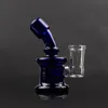 Hookahs glass dab rigs 14mm Female Beaker bong Pipe Small Recycler Pyrex Water Bongs Smoking Accessories
