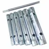 DrillPro 6pcs Silver Tubular Box Spanner Set 6 мм 17 -мм трубчатого гаечного ключа Ремонт Ремонт Ручные инструменты y200323