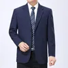 Blazer Masculino Wygodne Proste Luźne Kombinezony Dla Mężczyzn Kurtka Jesień Mężczyzna Z Długim Rękawem Lapel Print Blazers Costume Homme1