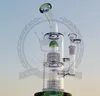 Mobius Stereo Matrix Nargile Recycler Petrol Donanları Cam Su Çift Geri Dönüştürücü Bilimsel Bong
