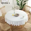 Canirica for Kitchen Christmas Christmas Tablecloth Home Decorative Sullure Cloth Dealing Table Cover New 201007