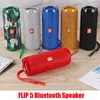 Flip 5 Bluetooth Speaker Flip5 Portable Mini Wireless Outdoor Waterproof Subwoofer Speakers Support TF USB Card personality