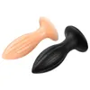 Nexy Dildos Anal Jouets Sharp Conical Large Plug Three Morceau Set pour Hommes et Femme Cour arrière Masturbation Soft Chrysanthemum Expansion Fun Du Produits pour adultes 0225