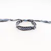 Bohemian Ethnic Style 1.5CM Width Braided Cotton Rope Cuff Friendship Bracelet Wristband Anklet Bracelets Unisex Jewelry