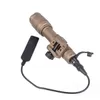 Tactical M600C M600 Scout Light Светодиодный светодиодный светодиодный прожектор Константа и мгновенный выход с хвостовым переключателем