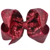 29 couleurs 6 pouces paillettes colorées Grand arc avec clips Boutique Girls Accessoires de cheveux Barrette Hairpins Bowknot Kids Headwear25786893952