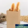 10pcs Brown Kraft Paper Bag Gift Bags Packing Biscuits Candy Food Raft Bread Cookie Bread Nuts Snack Baking Package