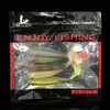 9cm Mjukt fiske Lures Baits Hög simulering Fisk Hög grad av simulering Material Bete Mjuk plast