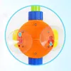 Enfants Tournesol Douche Spray Water Squirt Fun Interactive BPA Free Bathtub Toys pour les tout-petits enfants LJ201019