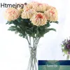 Artificial Bellis Perennis Flowers Stems Chrysanthemum Flowers Rose Dahlia Silk Daisy Flower Heads DIY Craft Home Office Decor