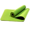 6/8mm TPE Kalın Tek Renkli Desenli Yoga Mat Fitness Slip Olmayan Gym Egzersiz Pilates Mat Padleri Su Geçirmez Yoga Mat Fitness Yoga Pad