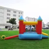 Özelleştirilmiş Açık Hava Oyunları Şişme Jumper Bounce House Çocuk Trambolin Kalesi Ağır Dereceli Üfleyici GFCI, Bahisler, Onar Yamaları Gemiye Göre