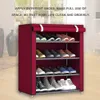 Porte-chaussures anti-poussière de grande taille, organisateur de chaussures en tissu non tissé, porte-chaussures, chambre à coucher, cordonnier, étagères à chaussures, armoire 201109