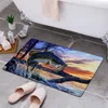 Cartoon Camper Tapijt Badkamer Entree Deurmat Bad Binnen Vloermatten Absorberende Mat Antislip Keukenkleed voor Huis Decoratief 2202970