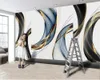 Luxe 3d behang kleurrijke veer 3d behang home decor woonkamer slaapkamer wandbekleding HD 3D muurschildering behang