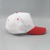 DIY Sublimation Hat Himer Transfer Drukowanie Półki Kulkowe Czapki Kapelusz Słońce Dla Mężczyzna Kobiet Tenis Sport Kapelusze Plaża Sunhat Snapback Cap Custom Logo Marka