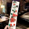 New Christmas 5 pcs hair clip set bowknot hair clip Christmas Tree Snowflake old man duck bill clip children's lovely gifts free DHL