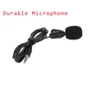 Mikrofonlar yeni mini lavalier mikrofon 3.5mm jak kravat klipli mikrofonlar akıllı telefon kaydı pc klip-on yaka spe bbytut paketleme2010