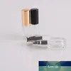 3ml quadrado limpo vidro pulverizador de vidro frascos atomizadores cosméticos frasco recipiente de frasco portátil frascos de pacote perfume recarregável