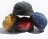 Moda Splicing Hats Padrão Street Street Hip Hop Homens Mulheres Beanie sem Brim Headgear Multi Cor 12 5yda O2