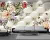 Zdjęcie kwiat tapety 3d kwiaty diament 3d tapety premium atmosferyczne dekoracji wnętrz 3d mural tapety