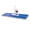 Aangepaste opblaasbare luchtgymnastiek Mat Gymnastics Trackmatten 6x1x0.1m Yoga -vloer voor uw bedrijf