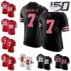 Ncaa College Ohio State Buckeyes 7 Dwayne Haskins Jersey 2 Chase Young 2 JK Dobbins 25 Mike Weber 21 Parris Campbellサッカーステッチ