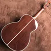 Solid Cedar Top Ooo Model Akustik Gitar 39 inç 42 Klasik Stil Gerçek Abalone Ebony Kama