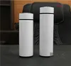 DIY Sublimation Water Bottle 350ml 500ml Te Tumbler Travel Mugg Rostfritt stål Te Infuserflaska Bärbar Vattenflaska med sil