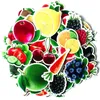 정교한 방수 신선한 과일과 야채 스티커 부엌 베이커리 컵 접시 냉장고 키즈 교육 장난감 LJ201019