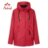 Astrid Winter Women's Coat Kobiety długa ciepła parka moda gruba kurtka biologiczna bio-Down High Quality Clothing 9298 201128
