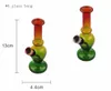 Mini Glass Bongs Narguilhs Tuyaux d'eau DAB Plateaux Divers styles et conceptions Matériau DHL gratuit: Transparent-verre 240 / boîte