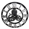 Orologio da parete semplice in metallo Soggiorno di lusso Creativo Grande orologio da parete silenzioso Art Vintage Reloj De Pared Decorazione domestica DG50WC H1230