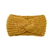 Knitted cross hairband sports headbands ear protection headgear handmade tousle accessories warm corduroy headband de185