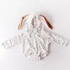 Autumn Winter Infant Baby Boys Girls Rompers Clothes Star Printing Long Sleeve Thicken 210429