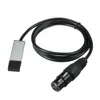 USB-zu-DMX-Schnittstellenadapter, LED, DMX512, Computer, PC, Bühnenbeleuchtung, Controller, Dimmer