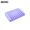 Bath Accessory Set 1pc Silicone Creative Soap Holder With Drain Bathroom Accessories Molds For Sink Sponge Drainage Dish Box Case1