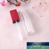 Square Empty Lip Gloss Tube,pink Clear/matte Lip Gloss Refillable Bottles Plastic Liquid Lipstick Container