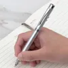5 in 1 Metal Antenna ballpoint pen Multifunctional Led laser light pens stylus Teaching telescopic pointer pen
