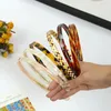 Acetate Plate Headwear Temperament Simple Hair Accessories Girl Headband Tortoiseshell Small Fresh Female Headband Adult