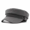 NUOVO berretto da donna cappello autunno cappelli ottagonali per le donne signore piatte berretti solidi berretti casual cappello gorro boina berretto femminile