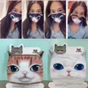 3D Cartoon Designer Mask Cat Dog Personalità Maschere lavabili Cotone Antipolvere Bocca Maschera Ciclismo Party Maschere riutilizzabili FY9220